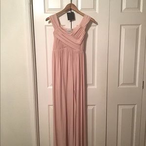 Dusty Rose colored maxi dress by ASOS petite